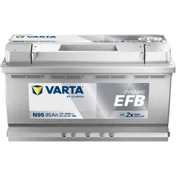 VARTA EFB 95Ah Blue Dynamic 850A Autobatterie Start-Stop 595 500 085