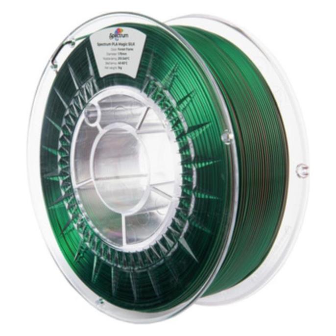 Spectrum Filament . PLA Magic SILK . FOREST FLAME . 1.75mm . 1kg (1000 g, 1.75 mm) (81406)