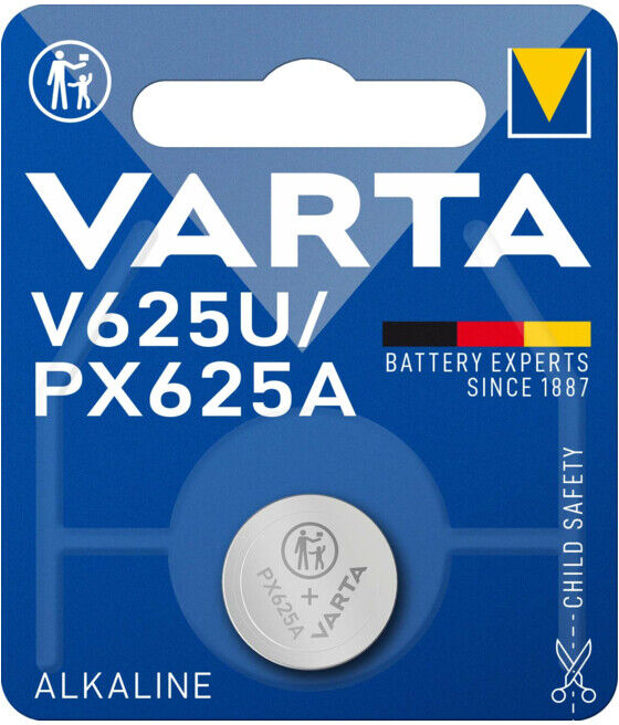 Varta Batterie Cons. Electronics 1,5V/120mAh/Al-Mn V 625 U Bli.1 (04626101401)