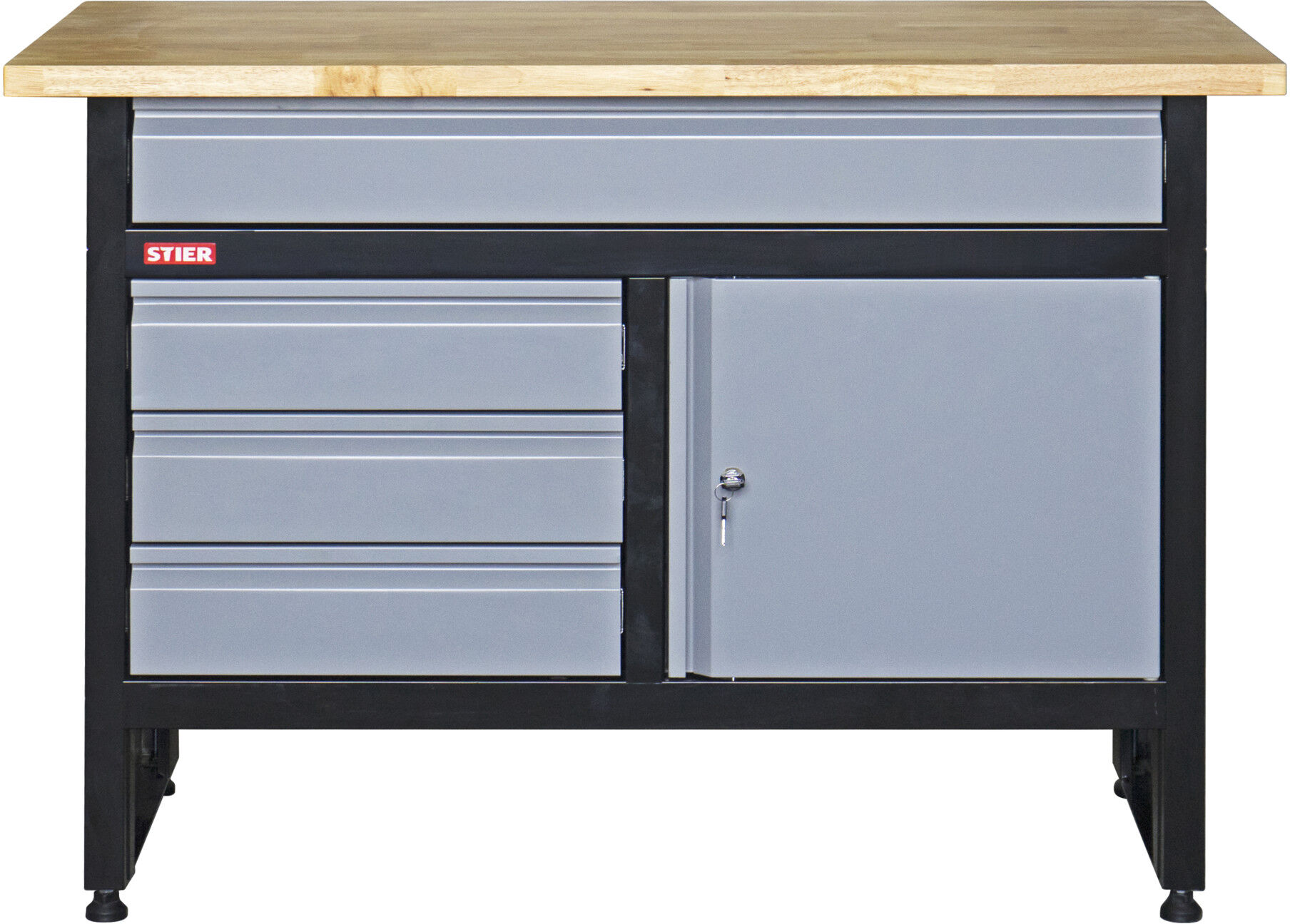 STIER Werkbank Basic BxTxH 1200x600x840 mm (904288)