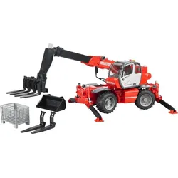 Bruder Bruder 02129 Manitou Teleskoplader MRT 2150 mit Zubehör