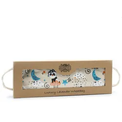 Luxury Lavender  Wheat Bag in Gift Box  - Sleepy Panda