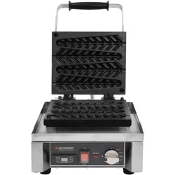 Schneider - Waffel-Eisen "Waffel am Stil", für 4 Waffeln (55 x 215 mm)