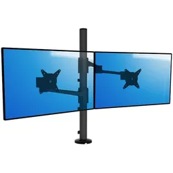 Dataflex Viewlite Dual Monitor Tischhalterung (58.143), schwarz
