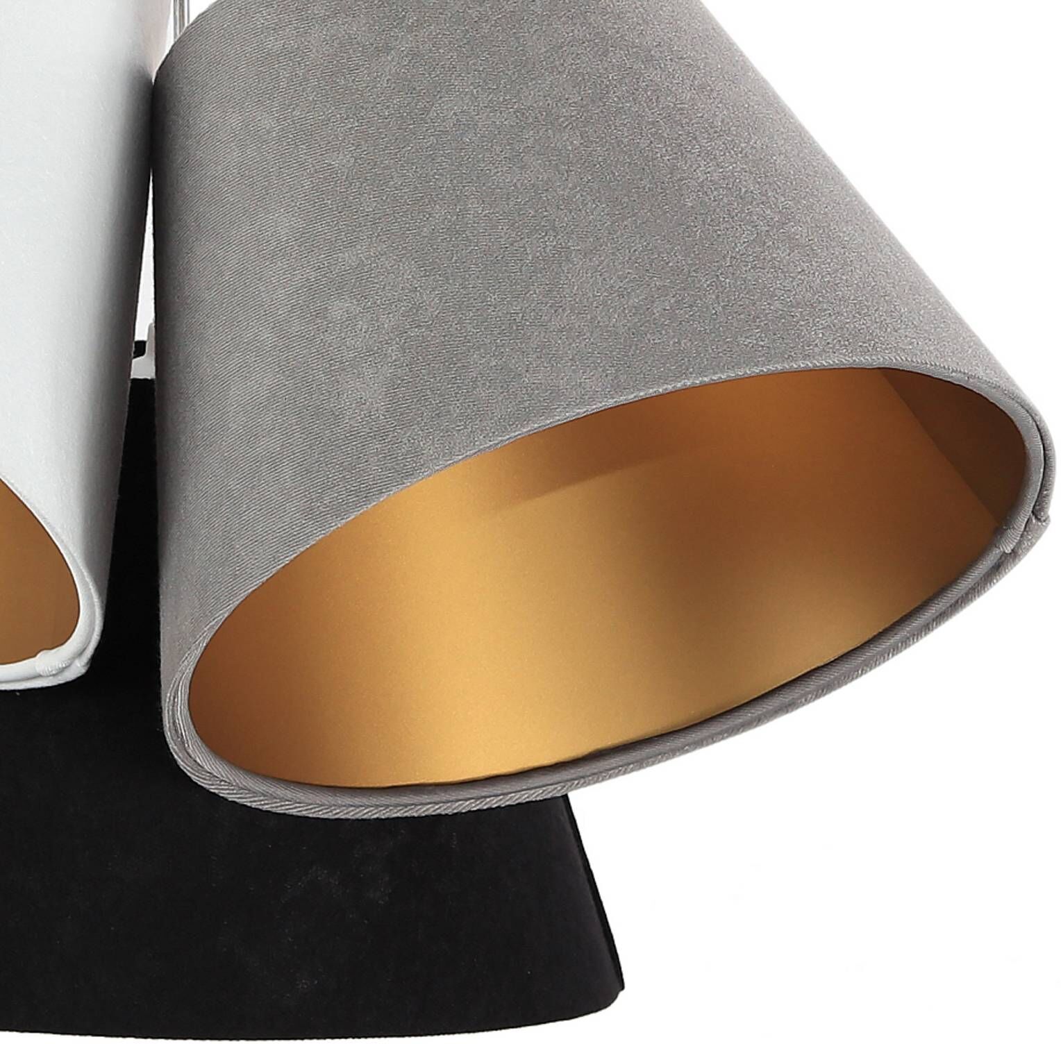 Hängelampe Zsofia Maco Design, dimmbar, Multicolour, für Wohn- / Esszimmer, Textil / Stoff / Seide, Modern, Pendelleuchte