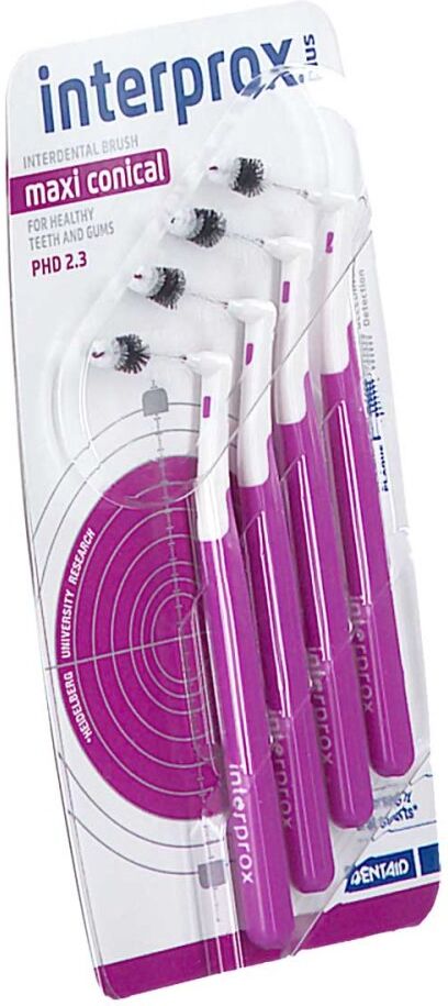 Interprox Plus Maxi Conical Lila Interdentalbürste 4stk