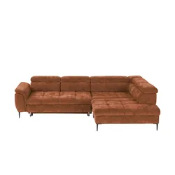 Twist Ecksofa  Denver ¦ kupfer ¦ Maße (cm): B: 290 H: 94 T: 217.0