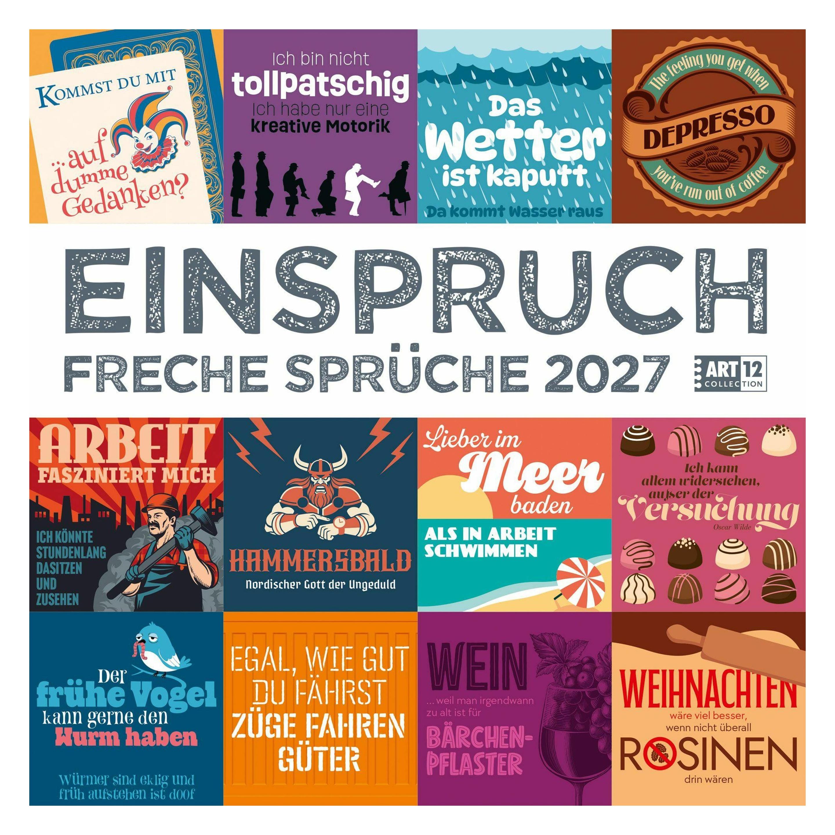 Ackermann Einspruch Kalender 2027 - 30x30 - Art12 (66018580)
