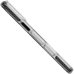 tech21 EvoCrystal (Apple iPhone 16 Pro Max), Smartphone Hülle, Transparent, Schwarz
