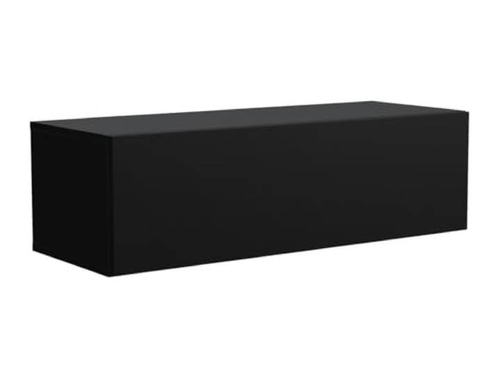 MebLocker TV-Schrank 100 cm, Schwarz Wohnzimmer Möbel, Moderner Fernsehschrank, Fernsehtisch, TV-Lowboard 100,2x36,5x30 cm