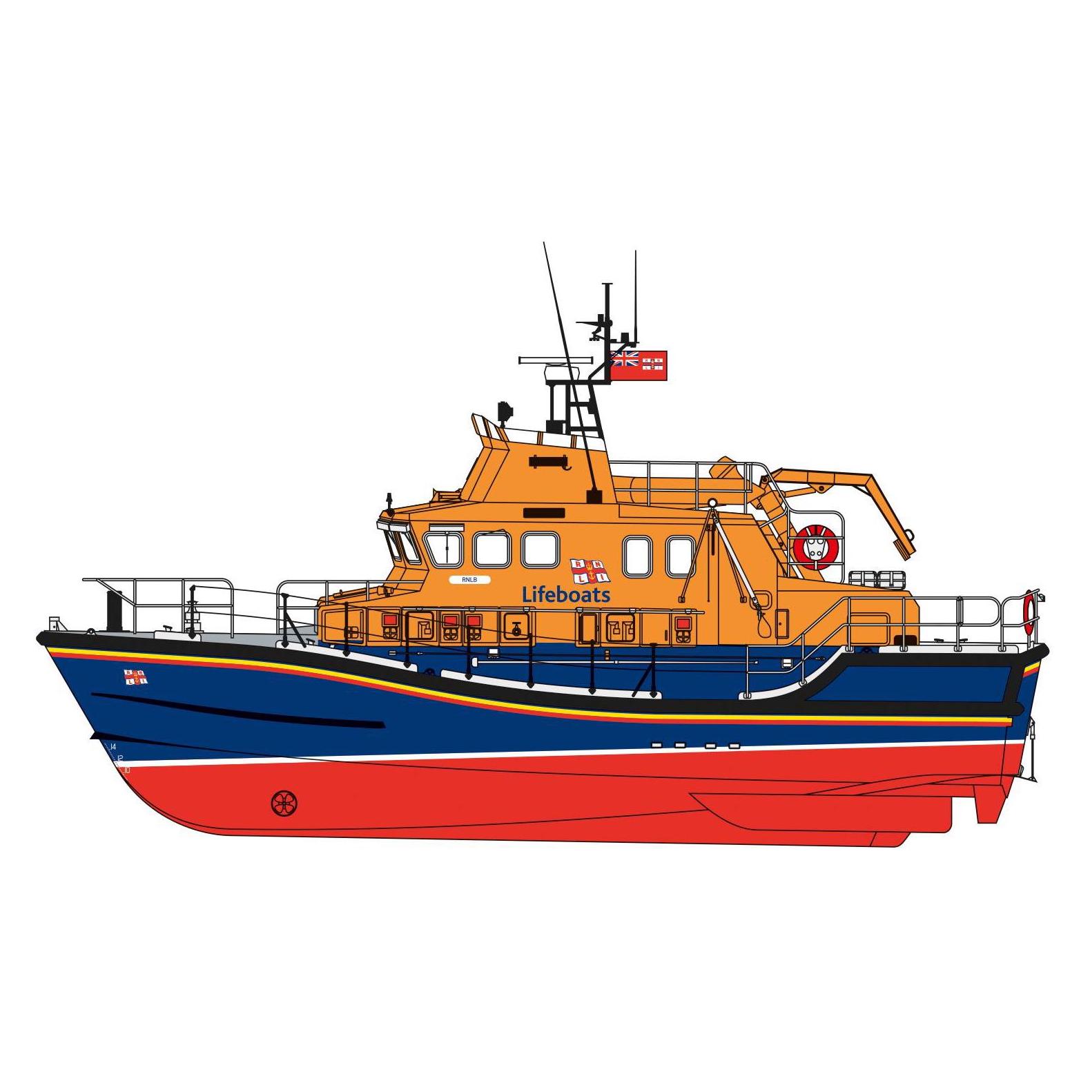 Airfix Bausatz RNLI Severn Class Lifeboat 1:72 (21.A07280)