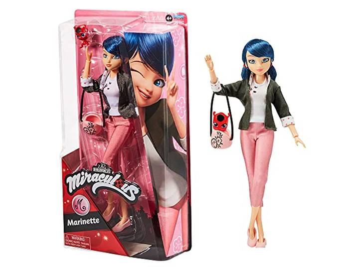 Bandai - Miraculous Ladybug - Speelpop 26 cm - Marinette - P50005