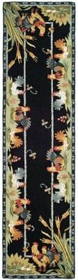 SAFAVIEH Handmade Chelsea Chelsy French Country Rooster Wool Rug