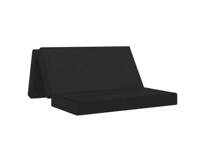 HBBMGYD Klappbares Schlafsofa, 160 x 67 x 45 cm, schwarz, Polyestergewebe Bezug mit Reißverschluss, waschbarer Mechanismus, manueller verstellbarer Mechanismus, bequeme Schaumstoffpolsterung
