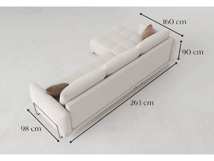 moebeloutlet.de Ecksofa Nobel Stoff Ecksofa