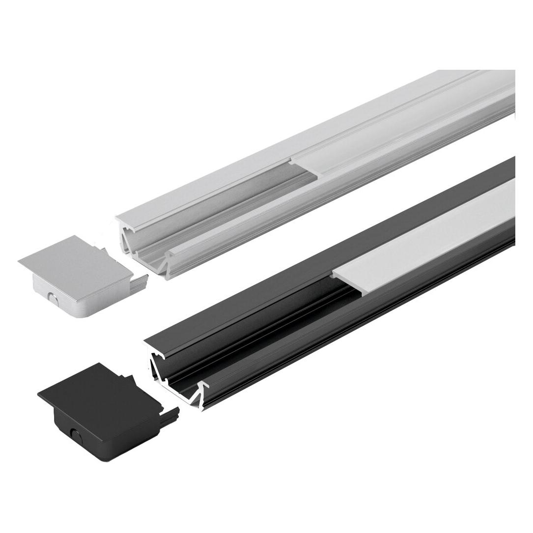 Halemeier LED Ein-/Anbauprofile ChannelLine G2 mit Lichtblende (5001501)