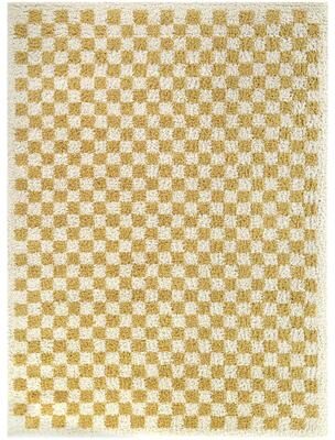 Balta Rugs Covey Plush Checkered Thick Shag Area Rug
