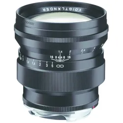 Voigtländer Nokton 75mm - f/1.5 (Leica M, Vollformat), Objektiv, Schwarz