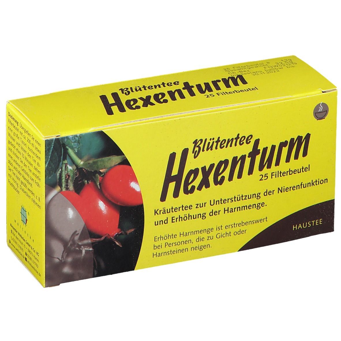 Hexenturm Blütentee Filterbeutel 25 St