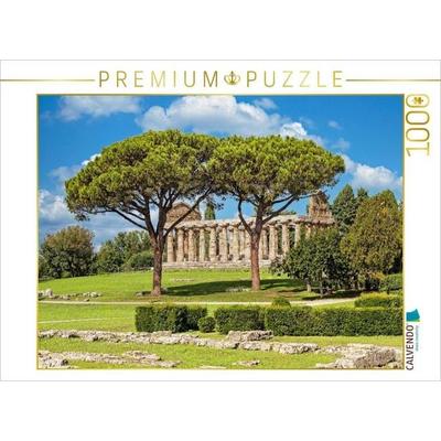 CALVENDO Puzzle Tempel der Athene | 1000 Teile Lege-Größe 64x48cm Foto-Puzzle für glückliche Stunden