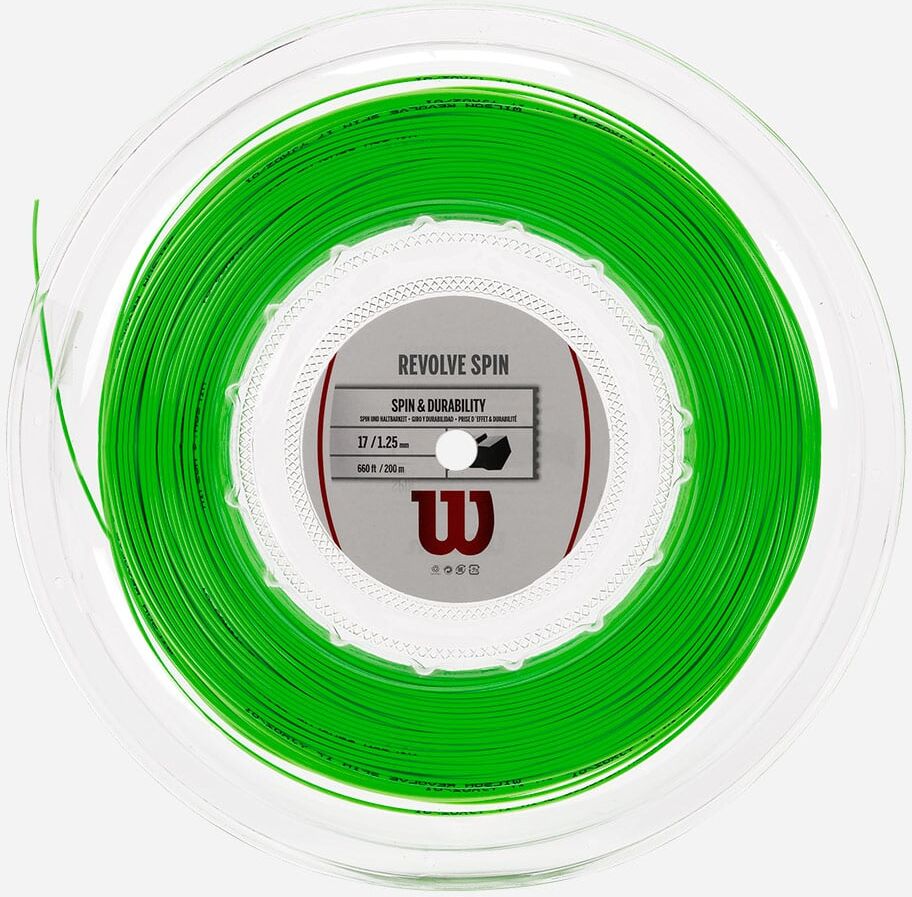 Wilson Revolve Spin 17 - Corde Tennis - Verde UNICA