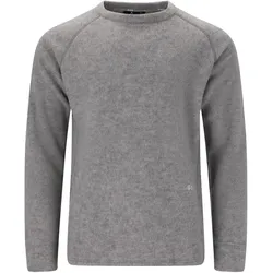 SOS Aneto Crew Neck Wollpullover Herren 1005 - light grey melange S