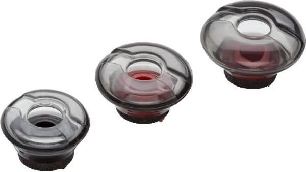 HP Poly vervangende oordopjes voor Voyager 5200 UC, Maat L, Grijs/Rood