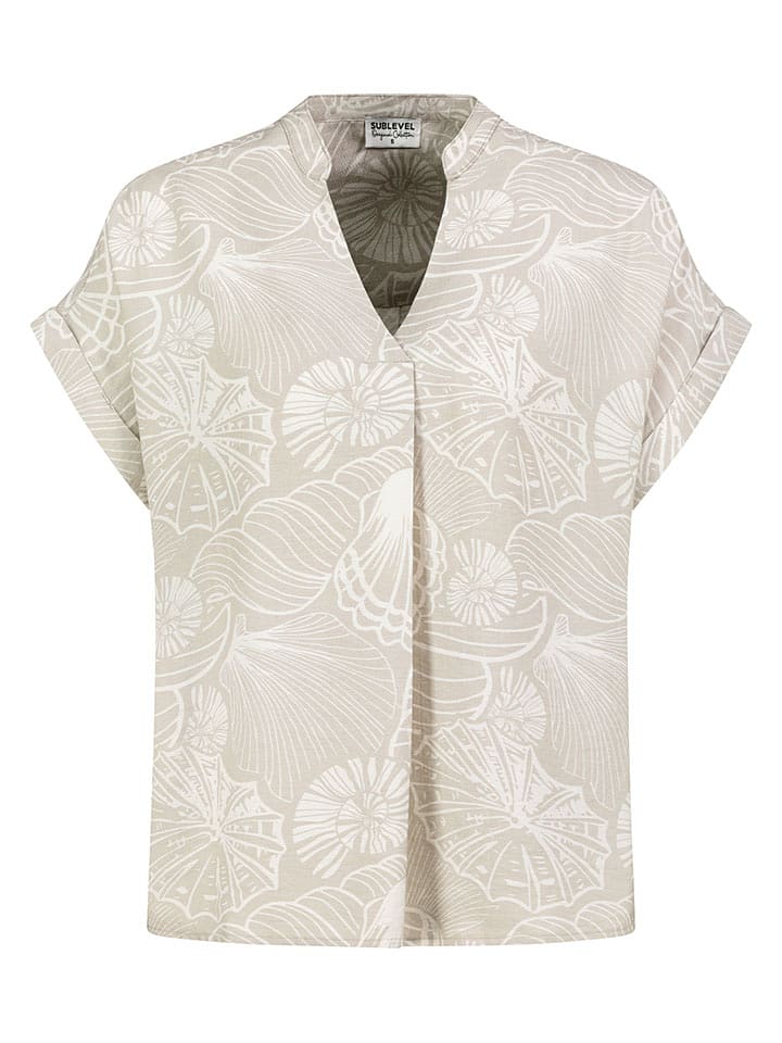 Sublevel Bluse in Sand - S