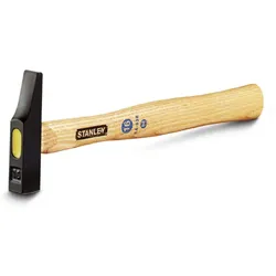 STANLEY Schreinerhammer Holzstiel 315 g Kopfabmessung 25 mm schwarz - 1-54-641