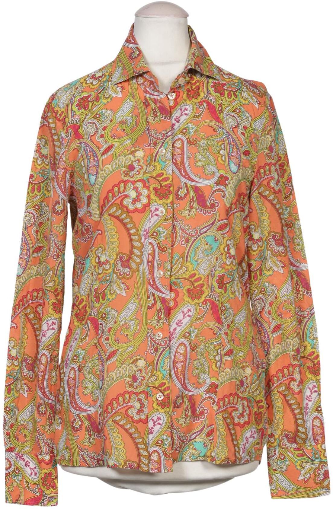 Brigitte von Schönfels Damen Bluse, Mehrfarbig, Gr. EU 36, Baumwolle - Second Hand