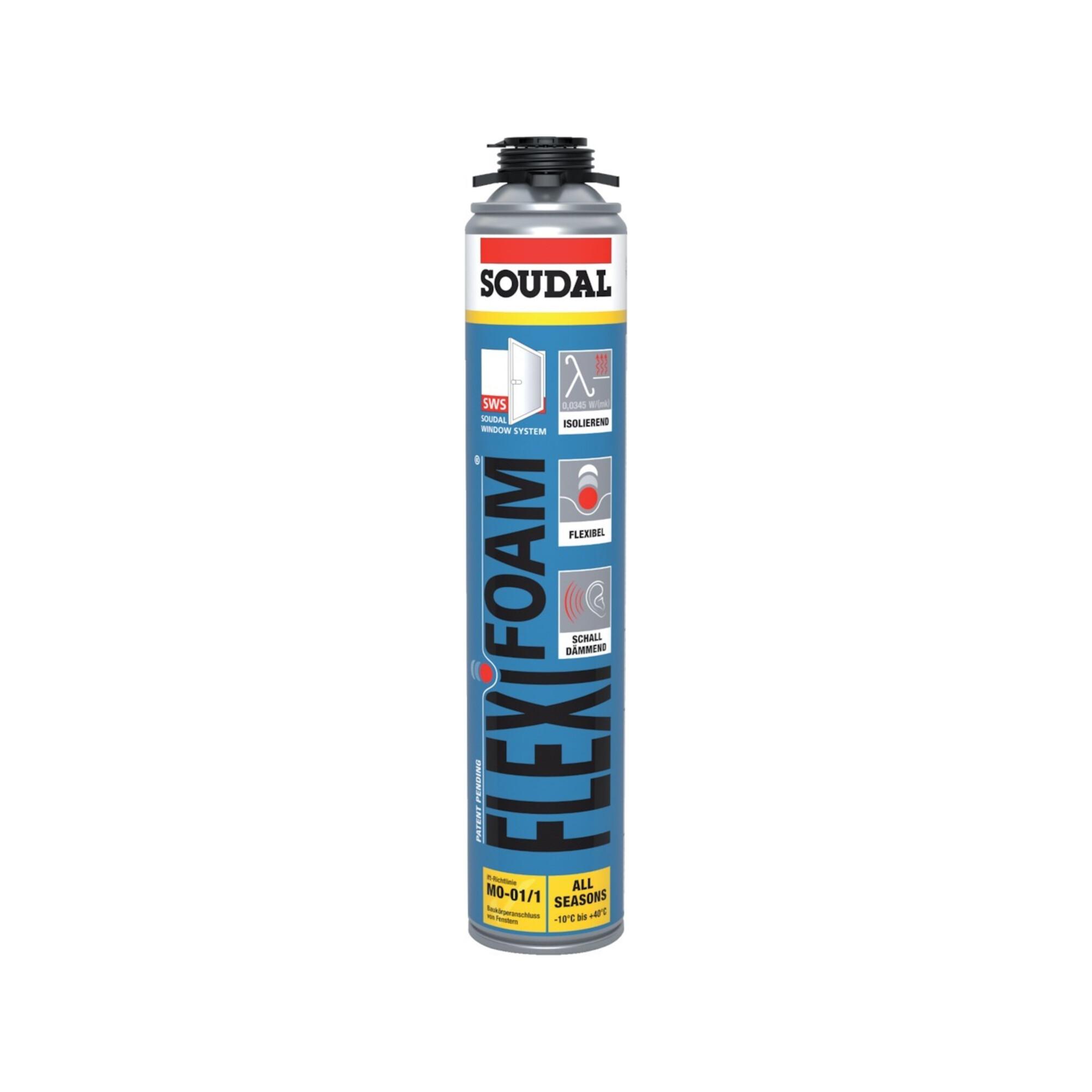 Soudal Profi-Pistolenschaum Flexifoam blau D.750 ml, 123392)