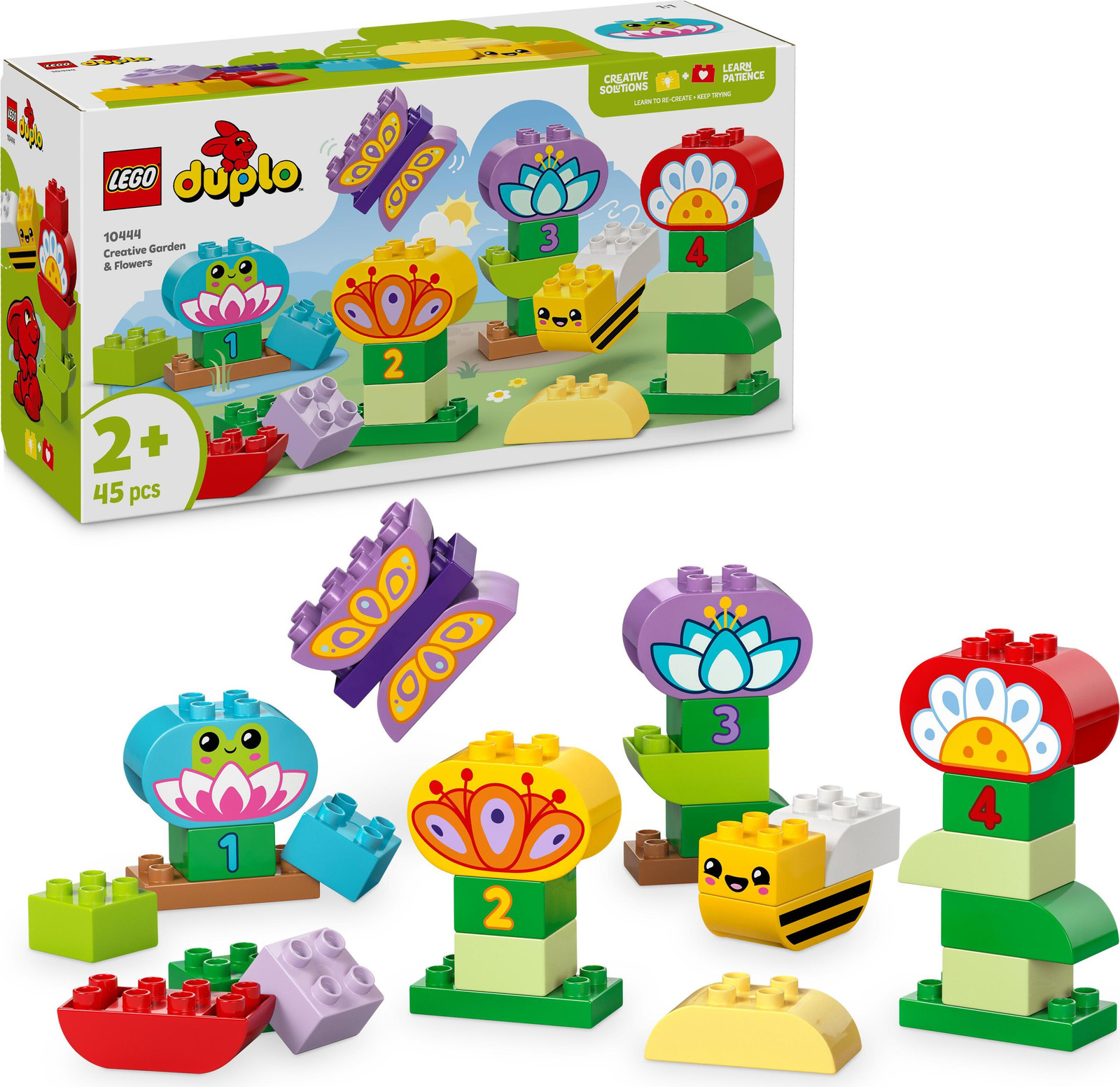 LEGO DUPLO Mijn stad: De tuin en creatieve bloemen, setnummer 10444