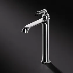 Steinberg Serie 355 Waschtisch-Einhebelmischer, Chrom / Nero Marquina 355 1700