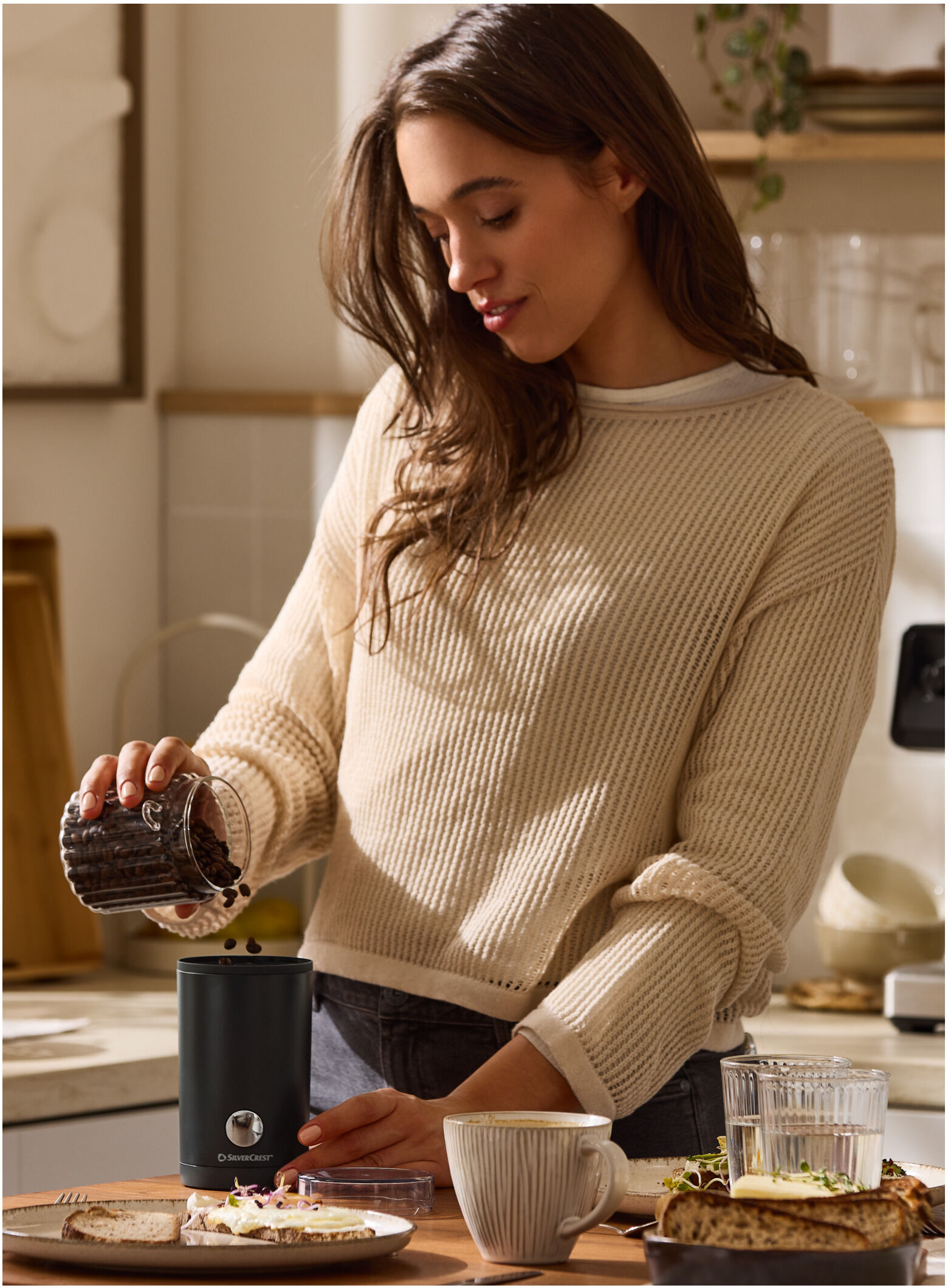 SILVERCREST® Elektrische Kaffeemühle »SKME 180 C2«