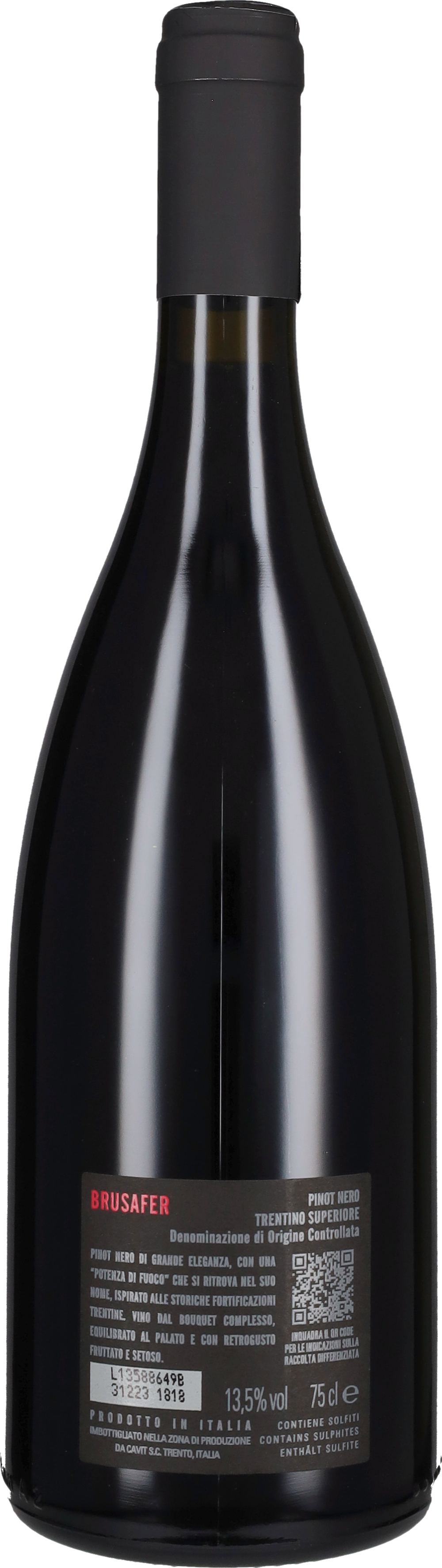 Cavit Pinot Nero Superiore 'Brusafer' 2023