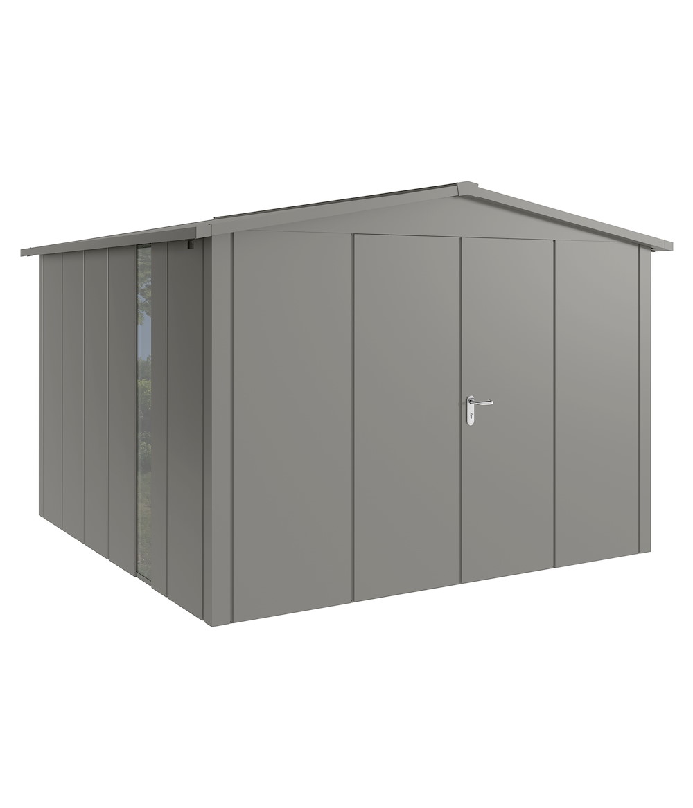 HOERMANN JUNO JSD14 L-Sk 9007 2-flg F Satteldach 16986269