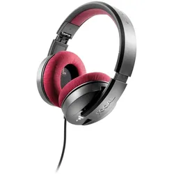 Focal Listen Professional (Kabelgebunden), Kopfhörer, Rot, Schwarz