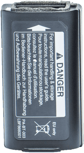Brother chargeable RJ2 Li-ion battery