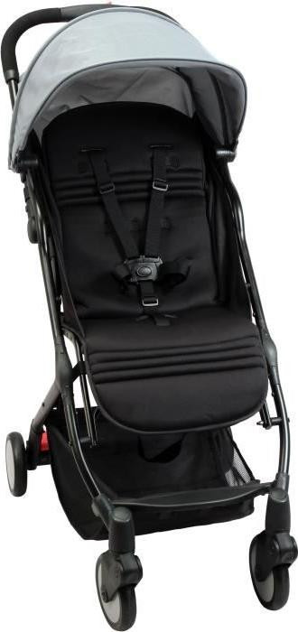 BAMBISOL YUKO Compacte kinderwagen - Zwart - 0 tot 36 maanden (max. 15 kg)