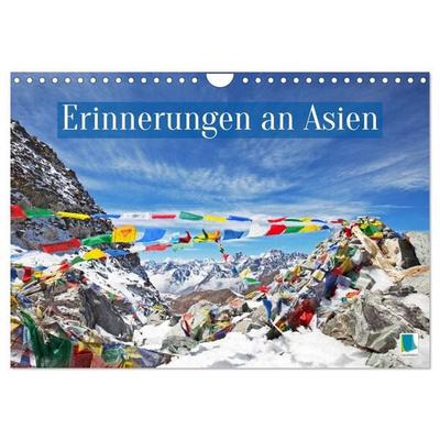 Erinnerungen an Asien (Wandkalender 2027 DIN A4 quer), CALVENDO Monatskalender