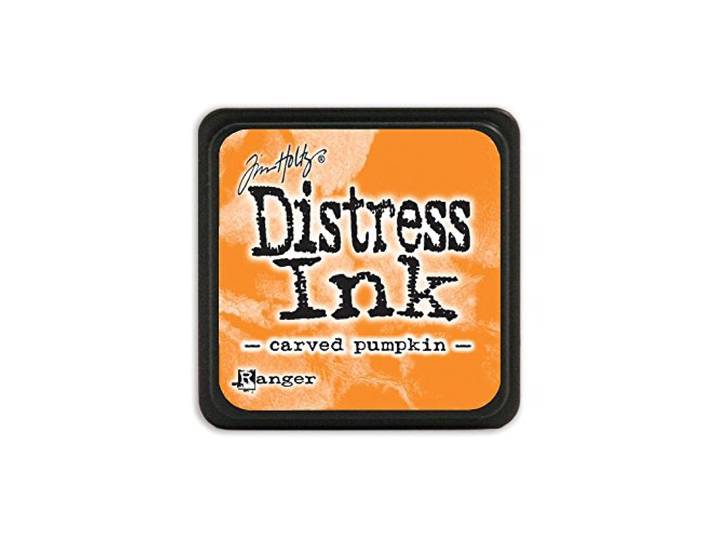 Ranger Carved Pumpkin Distress mini-stempelkussen, oranje