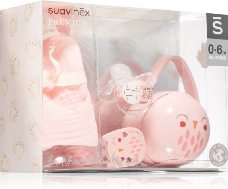 Suavinex Bonhomia Gift Set Pink coffret cadeau pour bébé