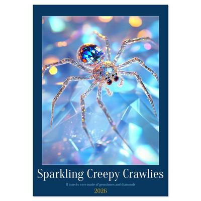 Sparkeling Creepy Crawlies (Wall Calendar 2026 DIN A2 portrait), CALVENDO 12 Month Wall Calendar