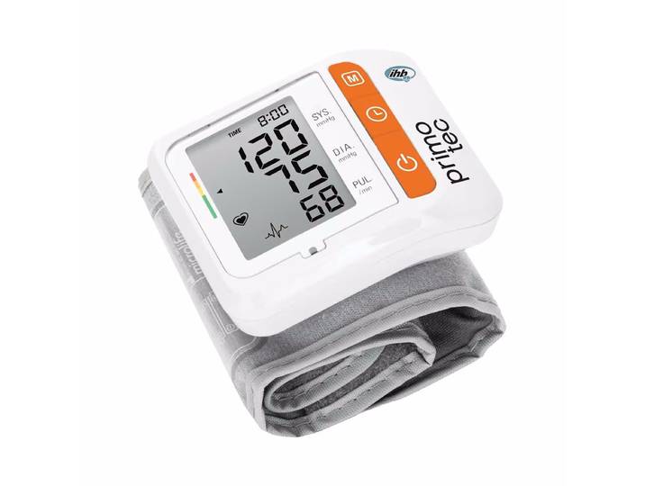 Primotec Vita Pulse Blutdruckmessgerät – Blutdruckmessgerät/Herzfrequenzmessgerät – weiss