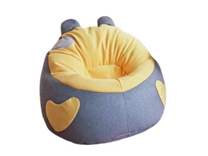 Xumh2024-3 Sitzsack Faules Sofa, Sitzsack, Einzelschlafzimmer, Boden, kleine Wohnung, Freizeit, Balkon, Stuhl(Yellow)