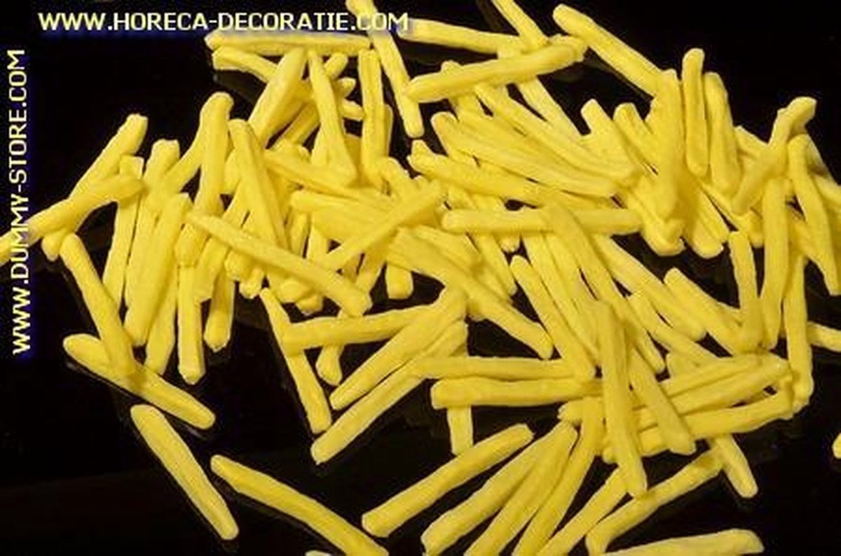 MilaNNE Patat frites namaak, 100 stuks