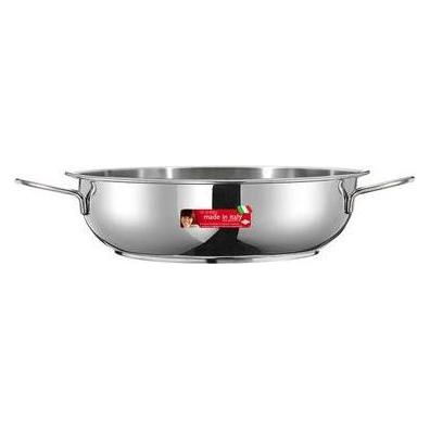 Inoxriv Edelstahlpfanne 2 Griffe 22cm (Aluminium, Edelstahl) (53100220)