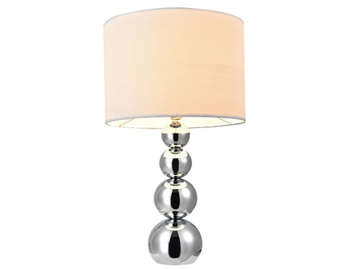 lux.pro Tischleuchte 'Snow' 43cm Tischlampe Nachttischlampe Schreibtischlampe 1 x E14
