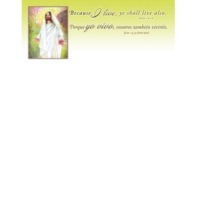 Letterhead - Easter - Bilingual, Taschenbuch von , Warner Press
