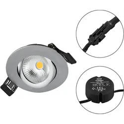 EVN Lichttechnik LED Einbauleuchte 230V S061502